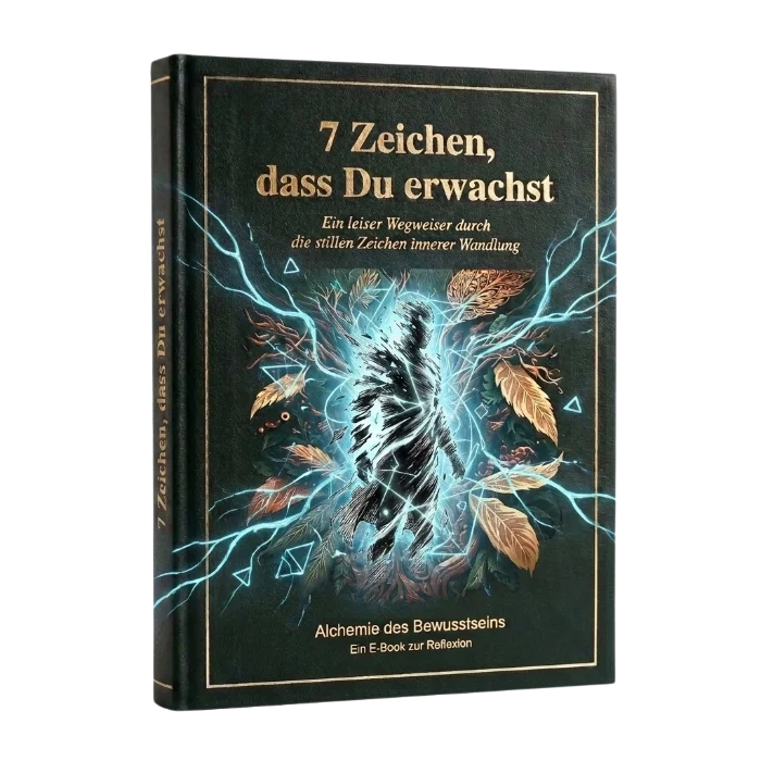 Cover des E-Books „7 Zeichen, dass Du erwachst“ von Alchemie des Bewusstseins.